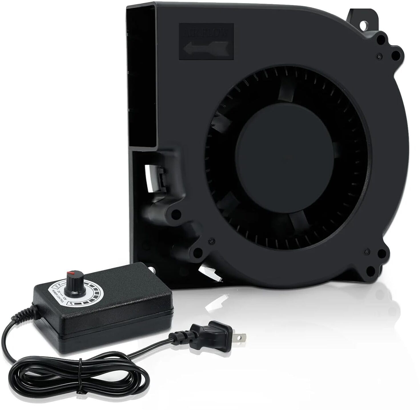 DHRUV-PRO 12V DC Ball bearing Blower Fan 12cm 120x120x32mm 2amp 12032 4500rpm Centrifugal Cooler
