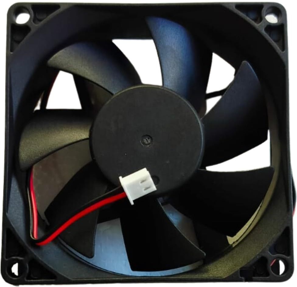 Enormity Cabinet Fan 4-Inch Square 120*120*25mm 12V DC CPU Cooling Fan pack of 1 Cooler-image-25