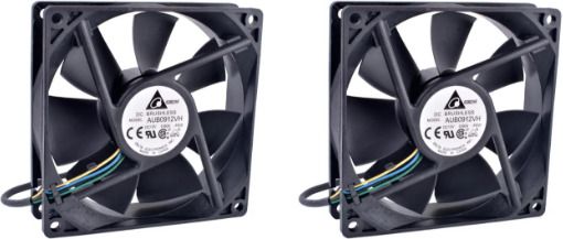 Electronic Spices (Pack of 2) Delta AUB0912VH DC 12V 0.60A High Speed Axial Current Cooling Fan Fan with Heat Sinks All in one Cooler-image-19