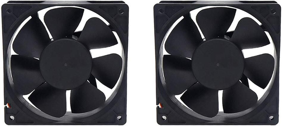Electrobot 80mm 12V DC Cooling Fan Pack of 2 Cooler-image-11
