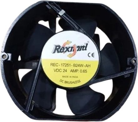 Enormity Rexnord REC-17251-B24W-AH Axial Fan 24V-0.65A DC Air Cooling Fan 172*150*51 2Pin Fan with Heat Sinks All in one Cooler-image-35