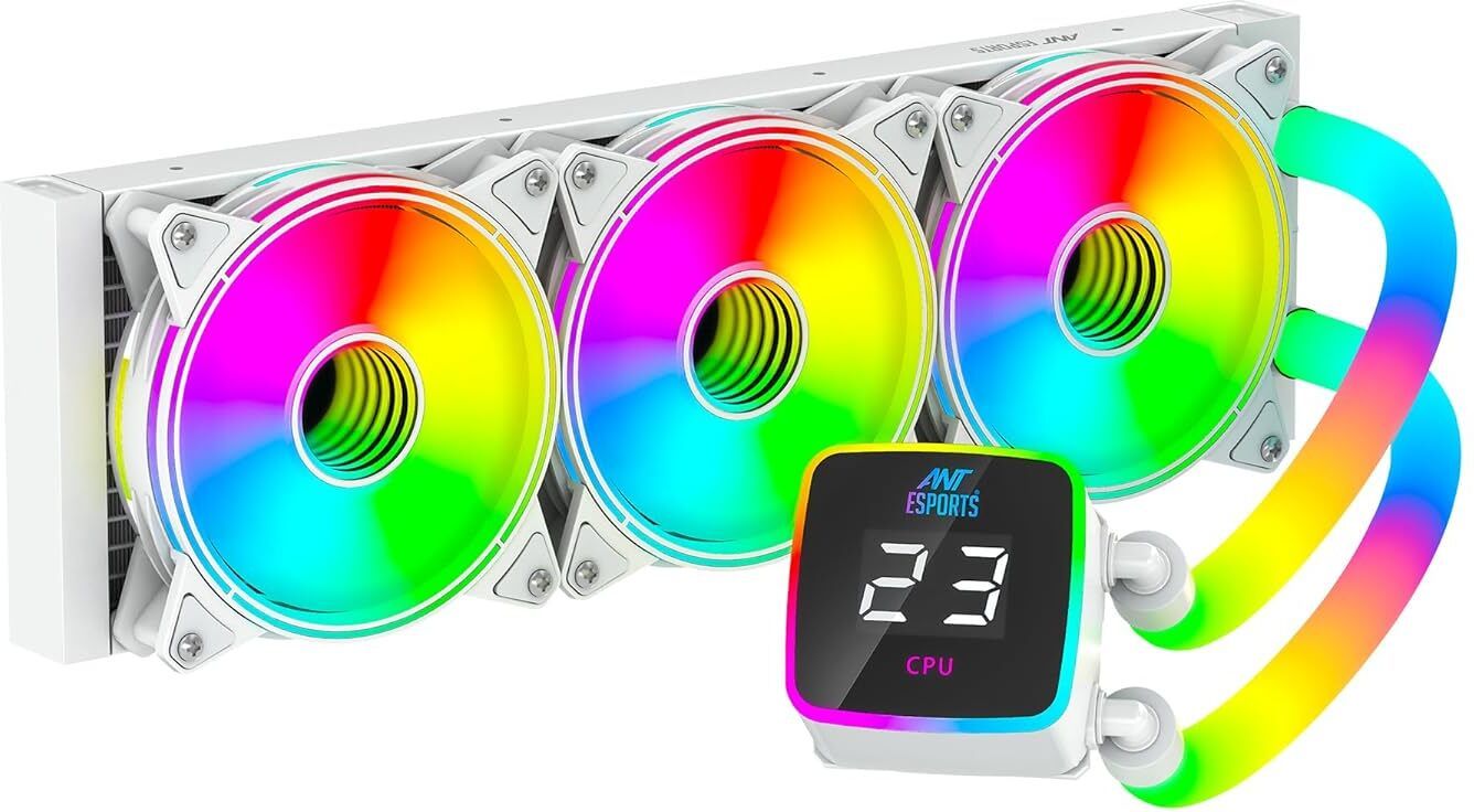 Ant Esports ICE Glow 360 ARGB 360mm ARGB Liquid AIO Cooler
