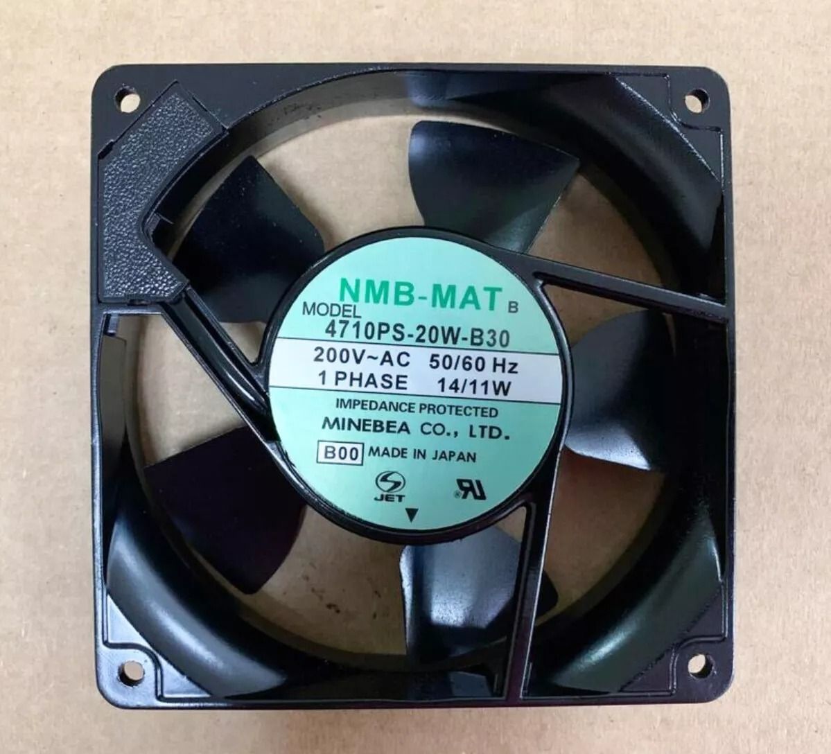 Enormity NMB 4710PS-20W-B30 Axial Fan 200V-14/11W DC Air Cooling Fan 12025mm 2Pin Fan with Heat Sinks All in one Cooler-image-14
