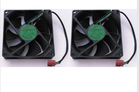 Electronic Spices (Pack of 2)ADDA AD0912UX-A7BGL 12V 0.50A 9025 temperature control board pwm fan Fan with Heat Sinks All in one Cooler-picture-10