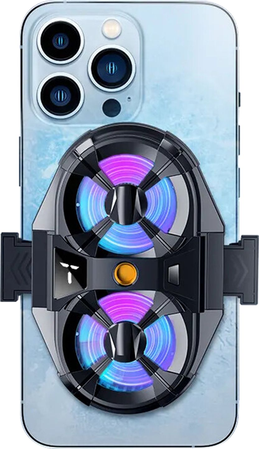 MOBIZAC SL07 Mobile Cooler for Gaming Fan for Game Long Filming Mobile Gaming Cooling Pad-image-28