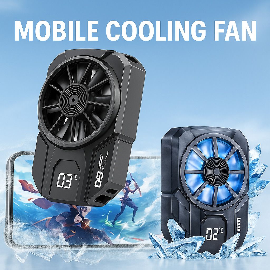 MOOZMOB DLA3 Portable Semiconductor Mobile Phone Heating Cooling Gadget Fan Cooling Pad-image-45
