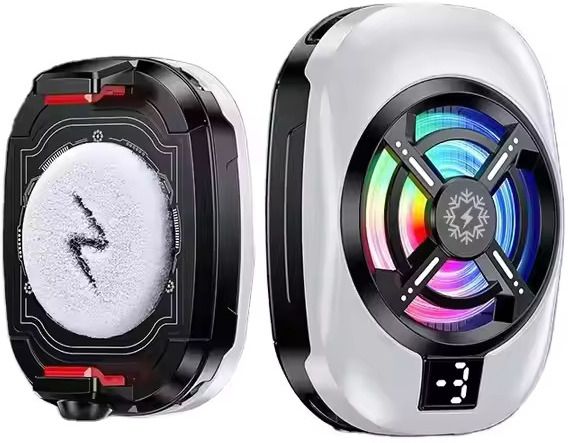 PAPLAJ ENTERPRISES RGB Gaming Cooler Fast Cooling Fan for Mobile Gaming 1 Fan Cooling Pad-image-39