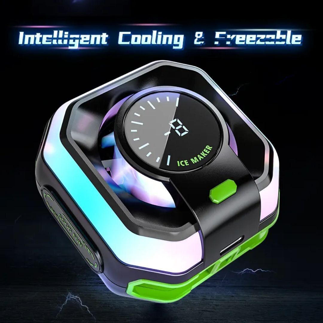 ElectroEra Enterprise NEW_Ultra-Fast Smartphone Cooler – Game Without Lag or Overheating 1 Fan Cooling Pad with Adjustable Height-image-39