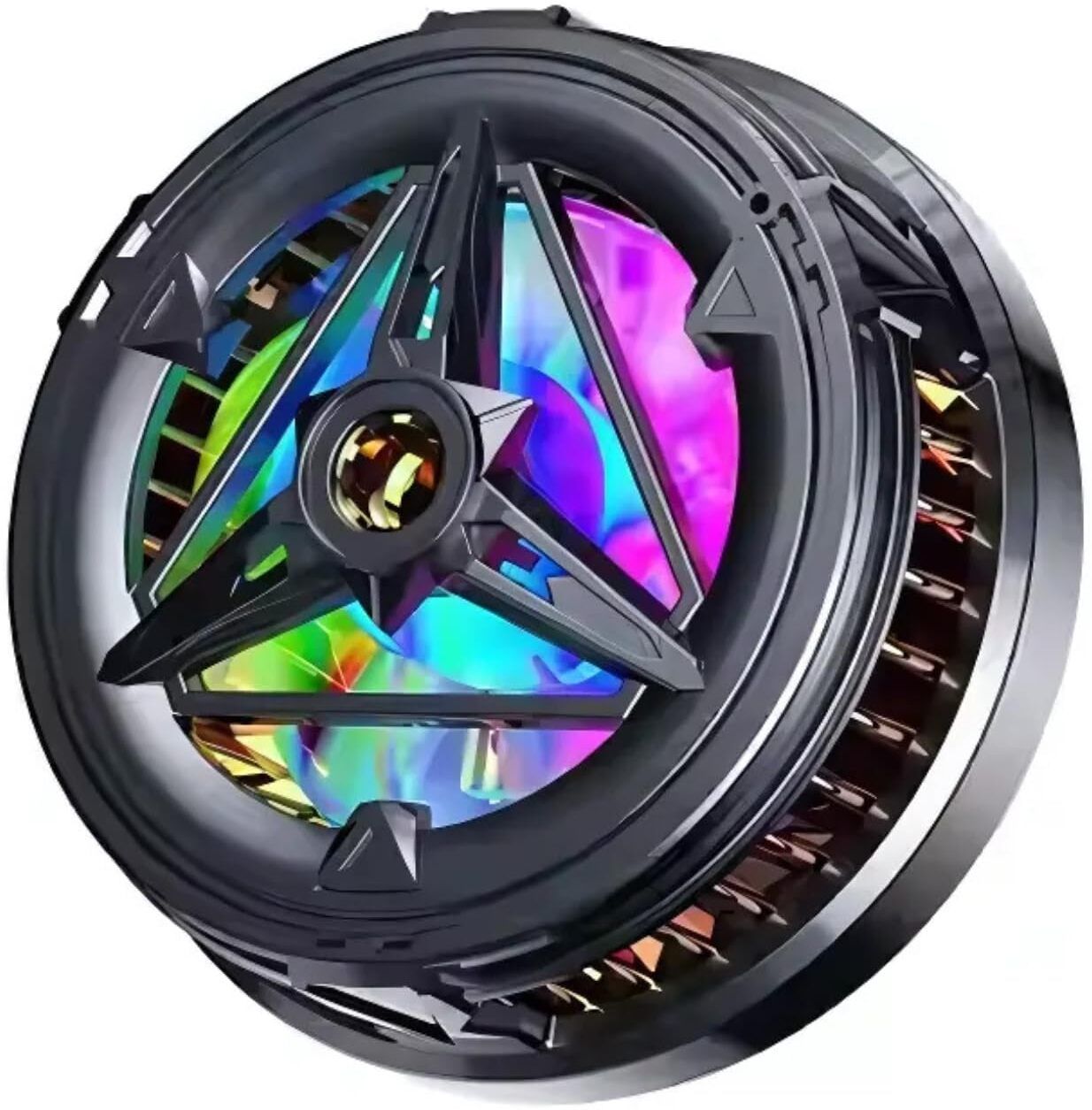 Rhobos RGB Phone Cooler Fan Ideal for Mobile Gaming Cooling Pad-picture-28