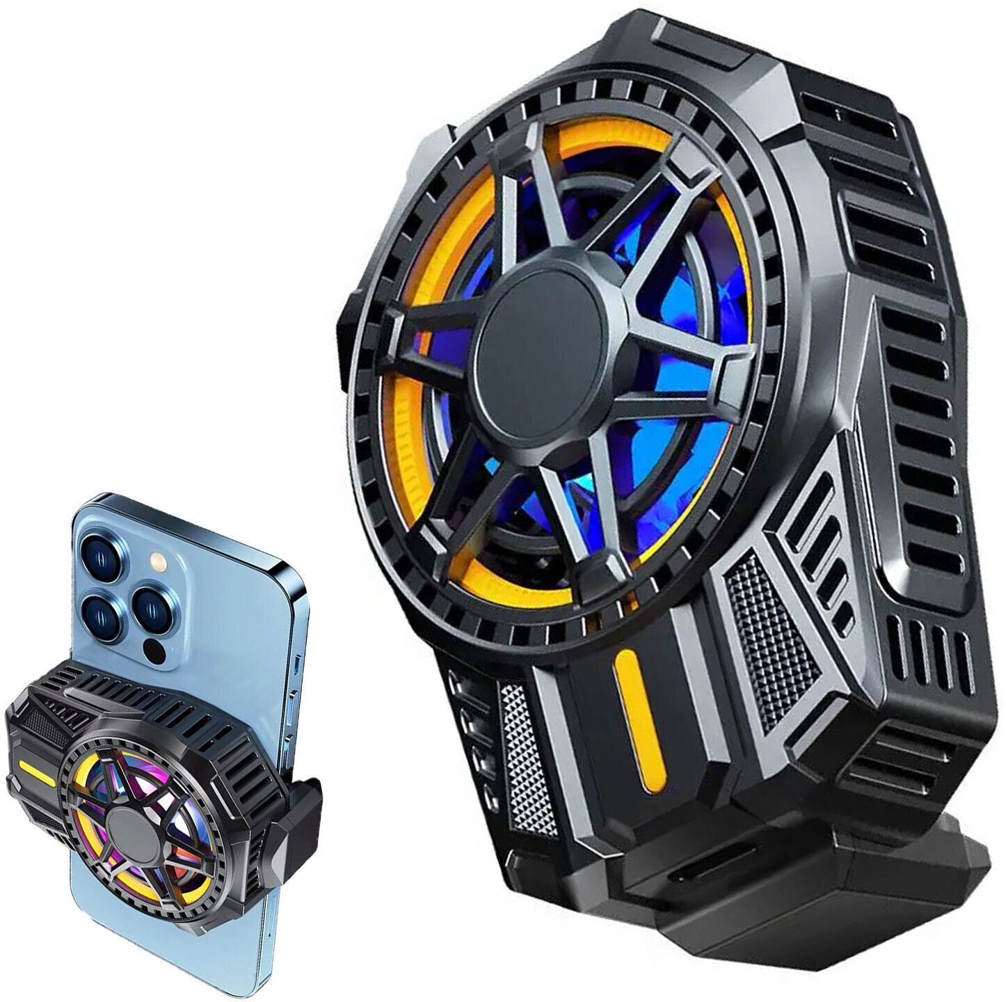 WRADER SL01 Mobile Gaming Radiator Cooling Fan for Mobile Phones 1 Fan Cooling Pad-image-24