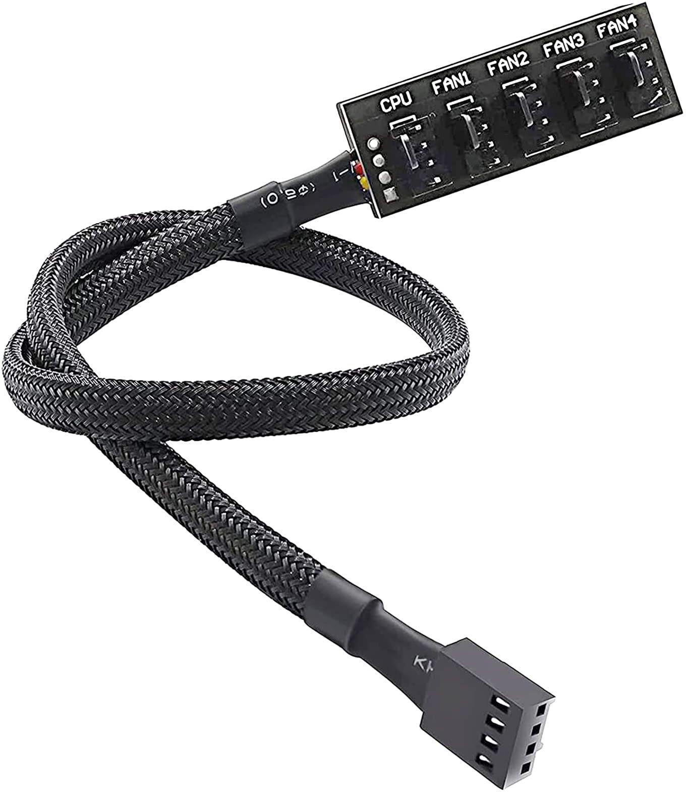 ELEPHANTBOAT PWM Fan Hub Splitter Cable 5 Way Cooling Pad-image-49