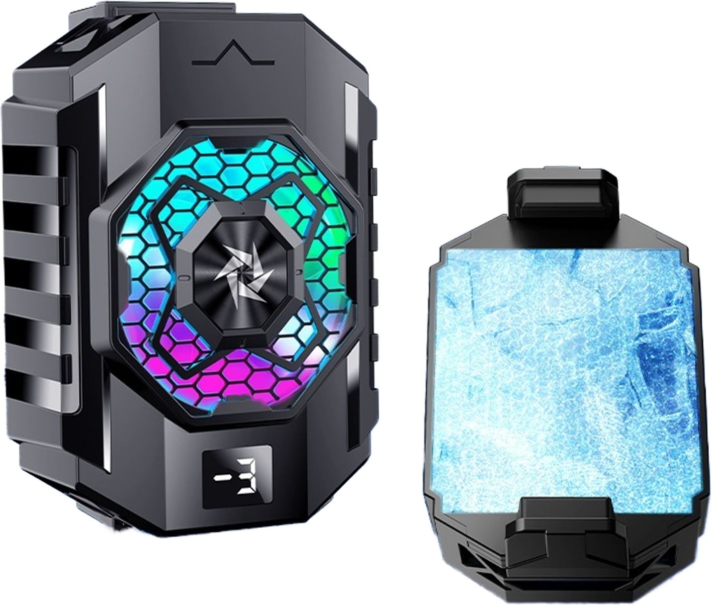 WRADER SL31 Gaming Mobile Cooler Fan for Phone Heating Cooling Gadget Cooling Pad-image-23
