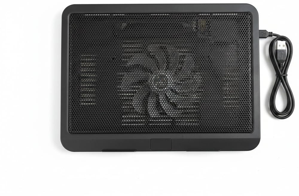 Adefex Portable USB Laptop Cooling Pad For 14 Inch Laptops Ultra Silent Cooling Fan 1 Fan Ergonomic Cooling Pad-image-21