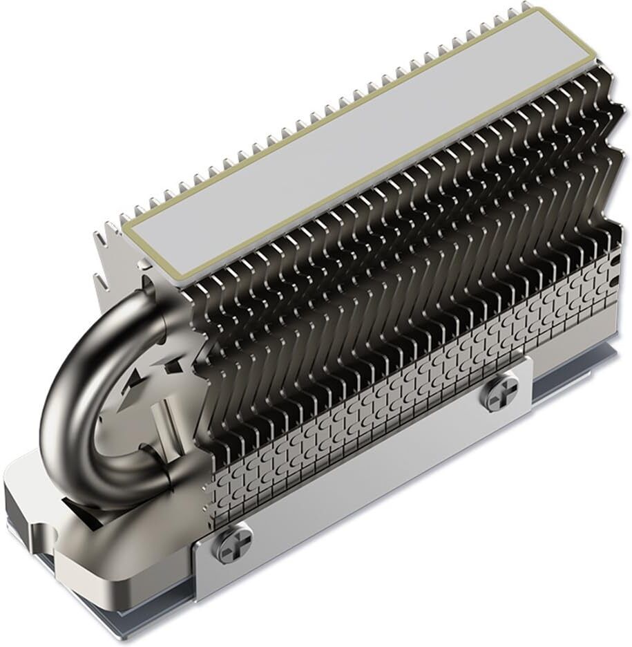 Zorbes M2 2280 SSD Thermal Cooling Heatsink Cooling Pad with Adjustable Height-image-40