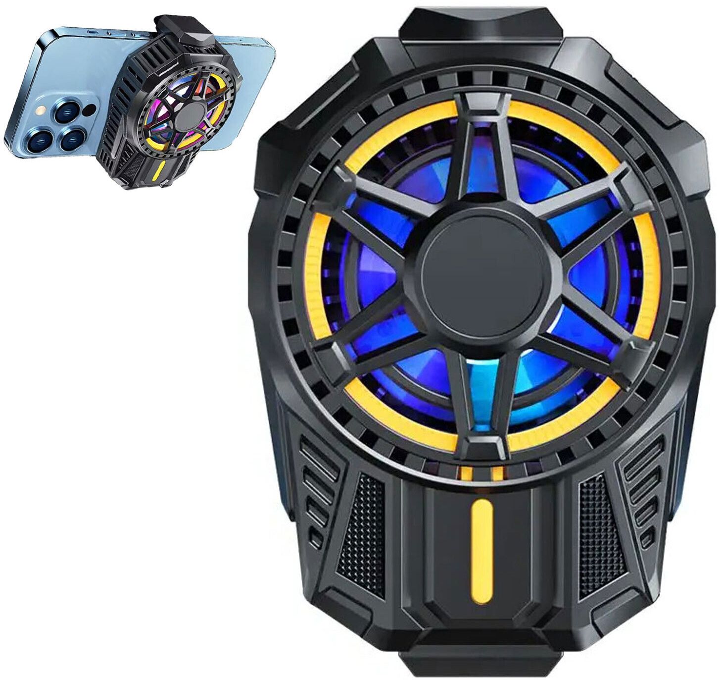 WRADER SL01 Mobile Phone Heat Protective Cooling Fan for Gamers Phone Cooling Pad-image-42