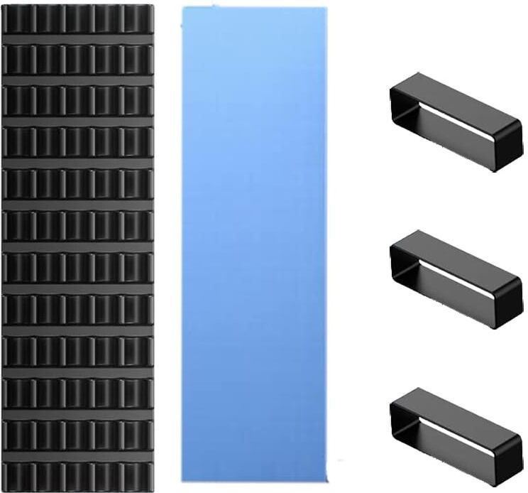 Etzin PCIE Aluminum Heat Sinks for M.2 SSD Heatsink Cooling Radiator EPL-1036PC Cooling Pad-picture-15
