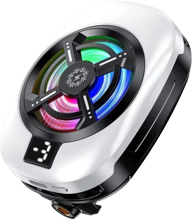 PAPLAJ ENTERPRISES Ultra-Fast Phone Cooler with RGB for Long Game Play 1 Fan Cooling Pad-image-40