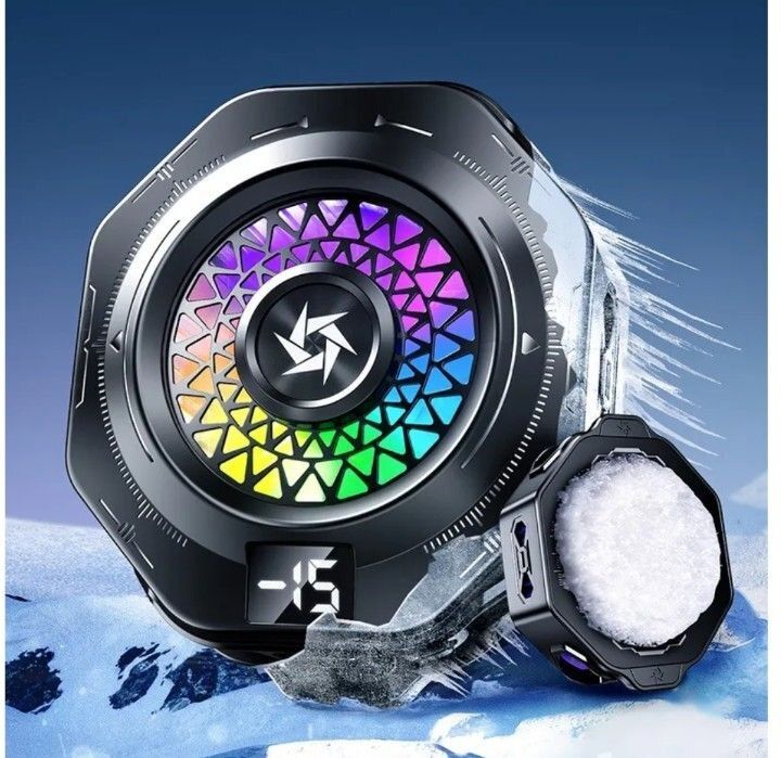 PAPLAJ ENTERPRISES Gaming Phone Cooling Pad with RGB Glow – Silent and Efficient 1 Fan Cooling Pad-picture-12