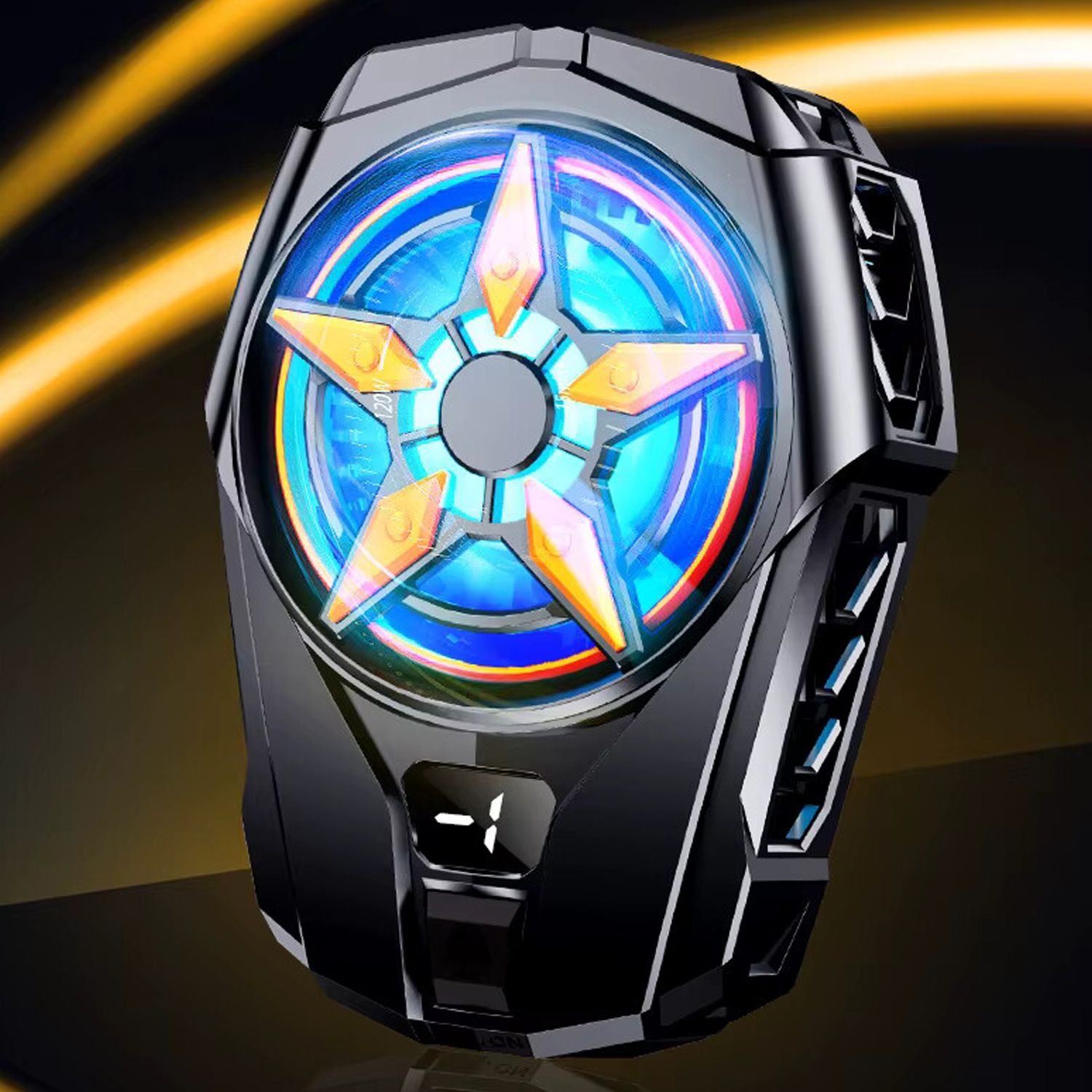 MOBIZAC SL09 Mobile Cooler for Gaming Mobile Cooling Fan for Game Long Filming Cooling Pad-image-41