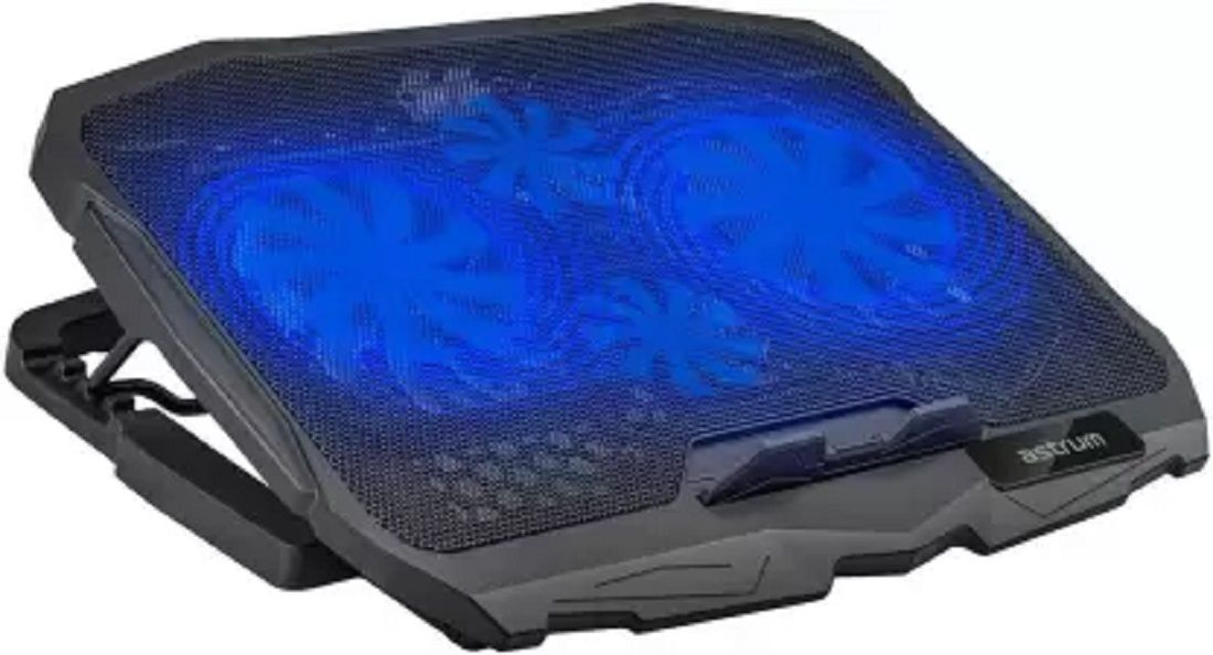 astrum 17" usb laptop cooling pad 4 fan cooling pad