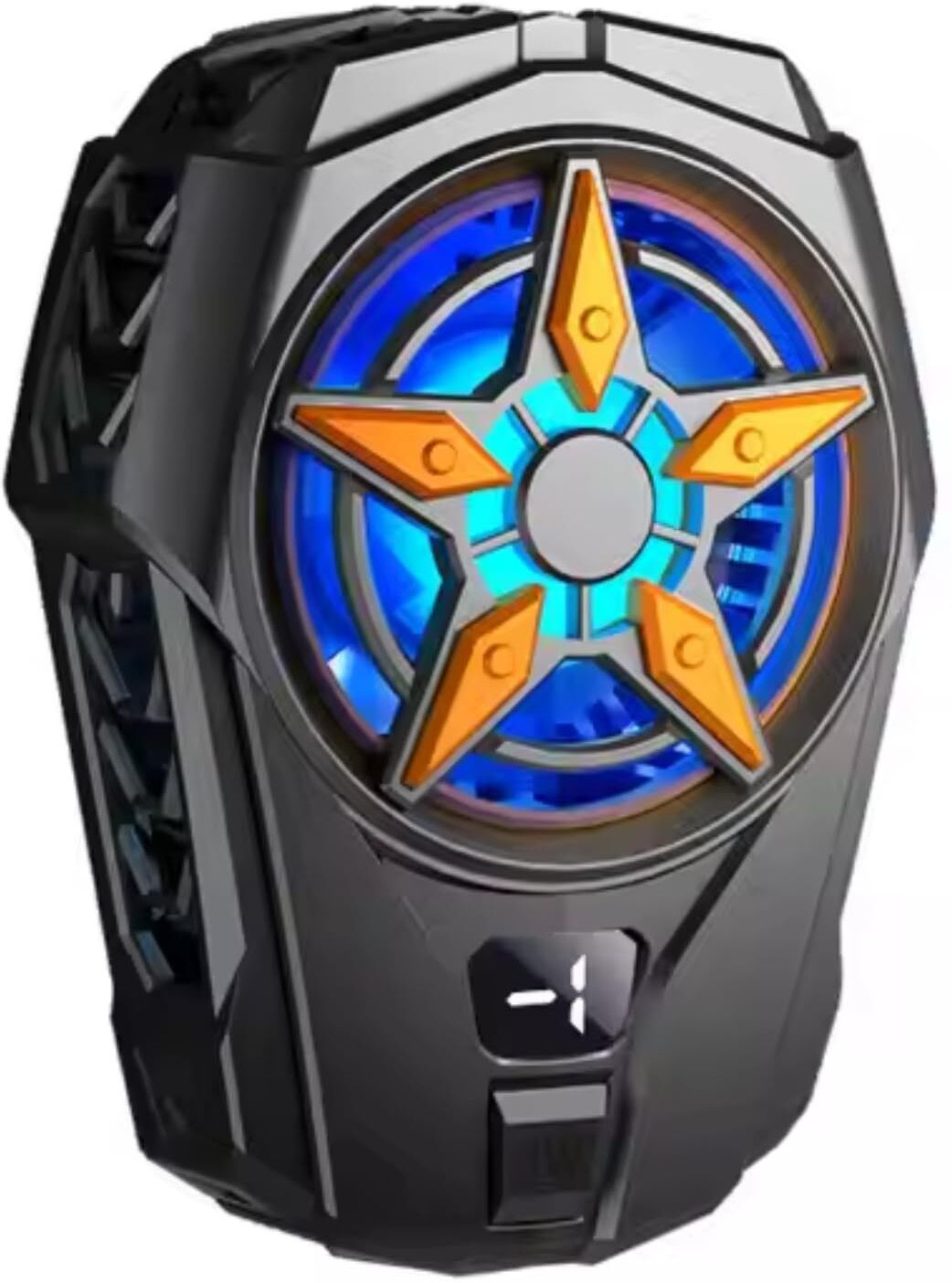 Rhobos Smartphone Cooling Fan Portable Mobile Fan with Blue Backlight Cooling Pad-image-14