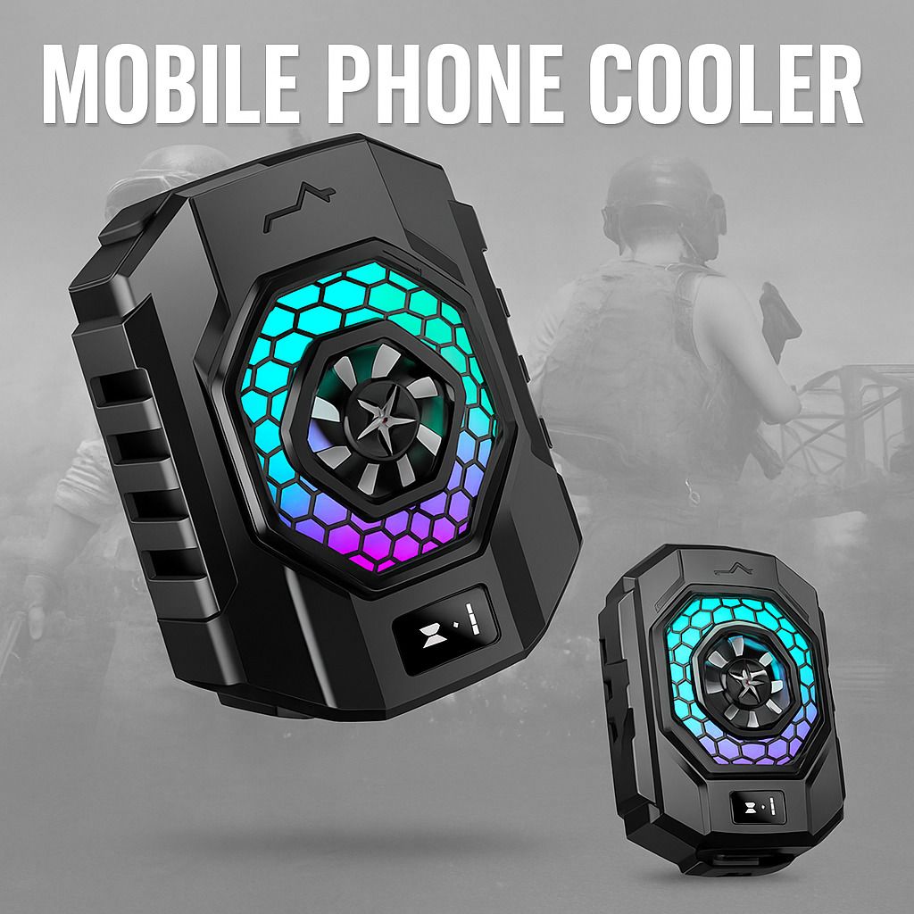 MOOZMOB SL31 Mobile Gaming Cooling Fan for Gaming for Game Long Filming Phone Cooling Pad-image-15