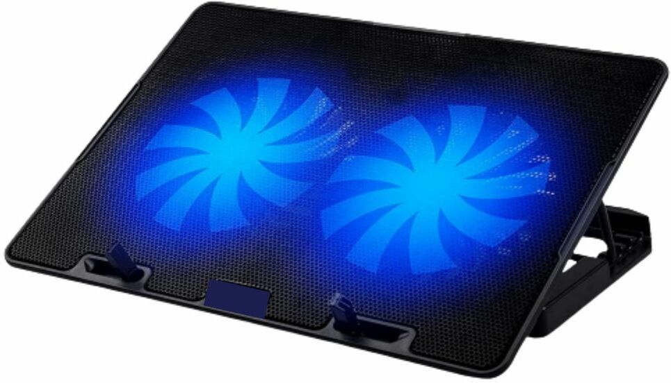 gsnr Laptop Cooling Pad with 5-Level Height Adjustment 2 Fan Cooling Pad-image-14