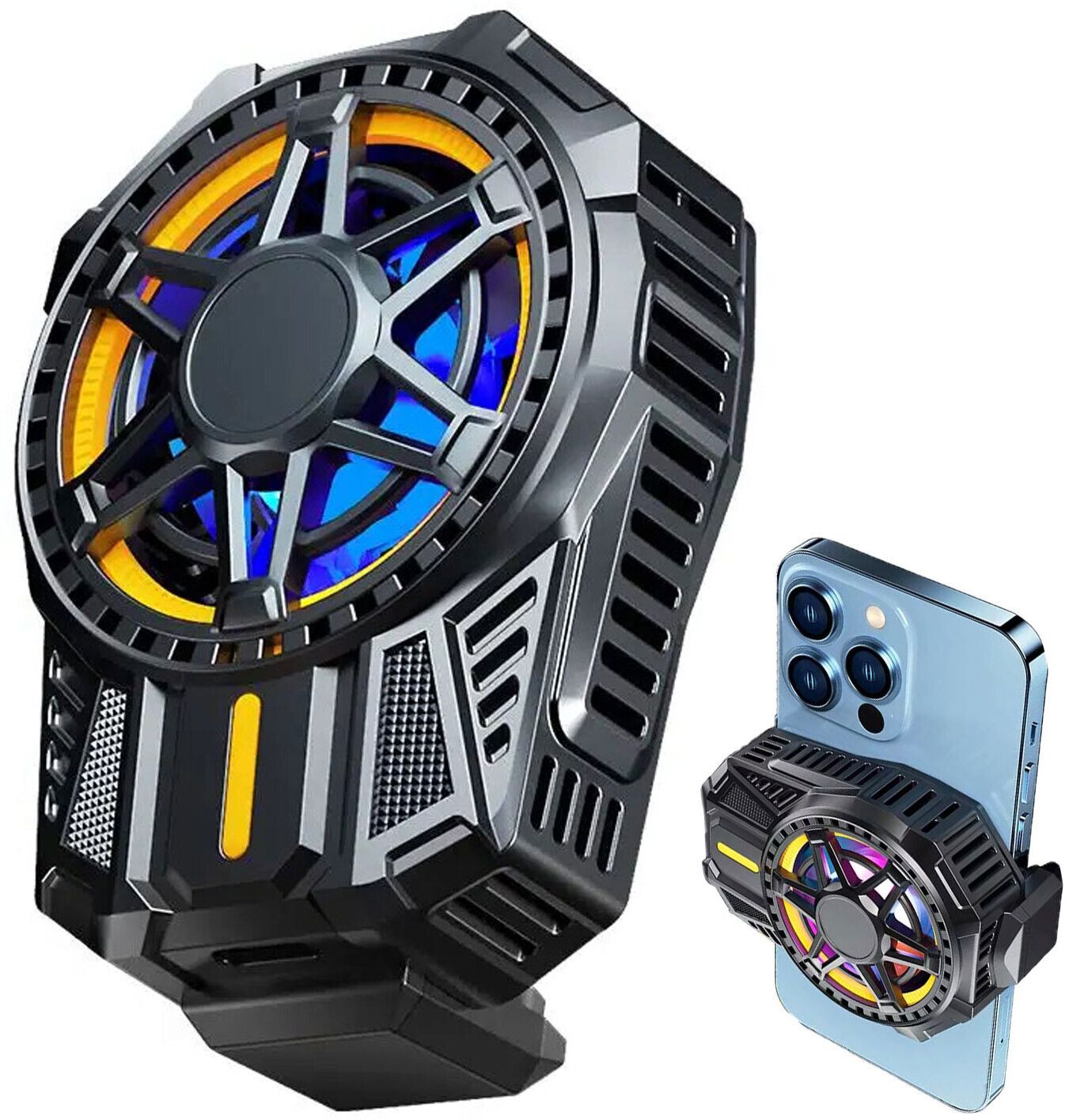 MOOZMOB SL01 Mobile Phone Radiator Cooler Fan for Gaming Long Filming Mobile Gaming Cooling Pad-image-14