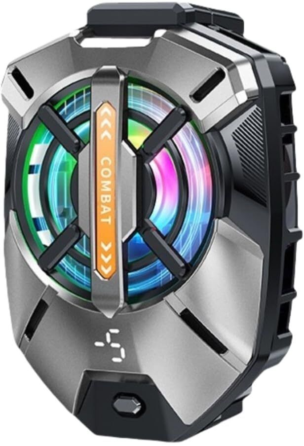 Rhobos 3-Speed Phone Cooler for Gaming Cooling Fan for Overheating Prevention Cooling Pad-picture-21