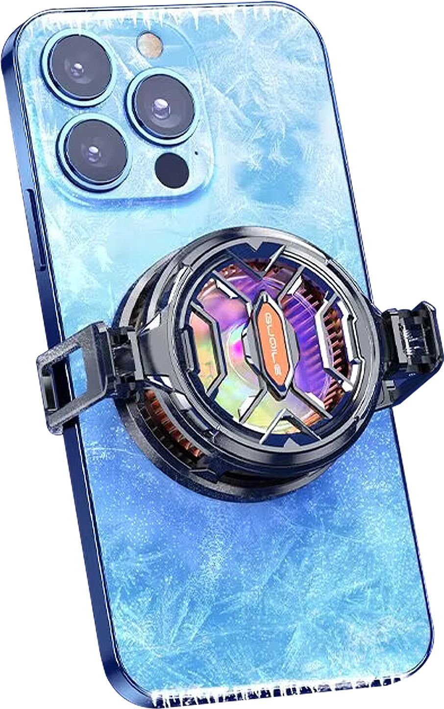 MOBIZAC FS03 Mobile Cooler for Gaming Fan for Game Long Filming Mobile Gaming Cooling Pad-image-31