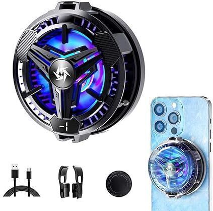 ElectroEra Enterprise Magnetic Adoption Mobile Cooling Fan for Mobile Suitable for Gaming Mobile 1 Fan Ergonomic Cooling Pad-image-17
