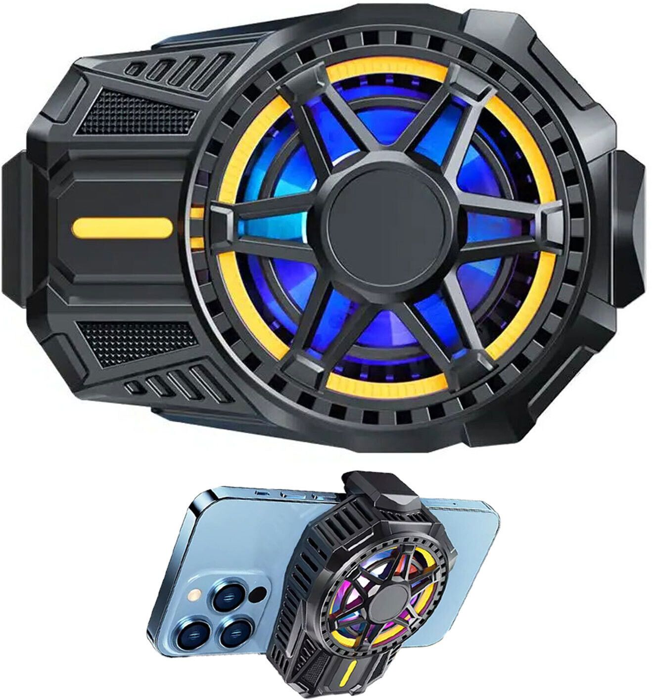WRADER SL01 Mobile Cooling Fan for PUBG Gamers Phone Cooling Pad-image-40