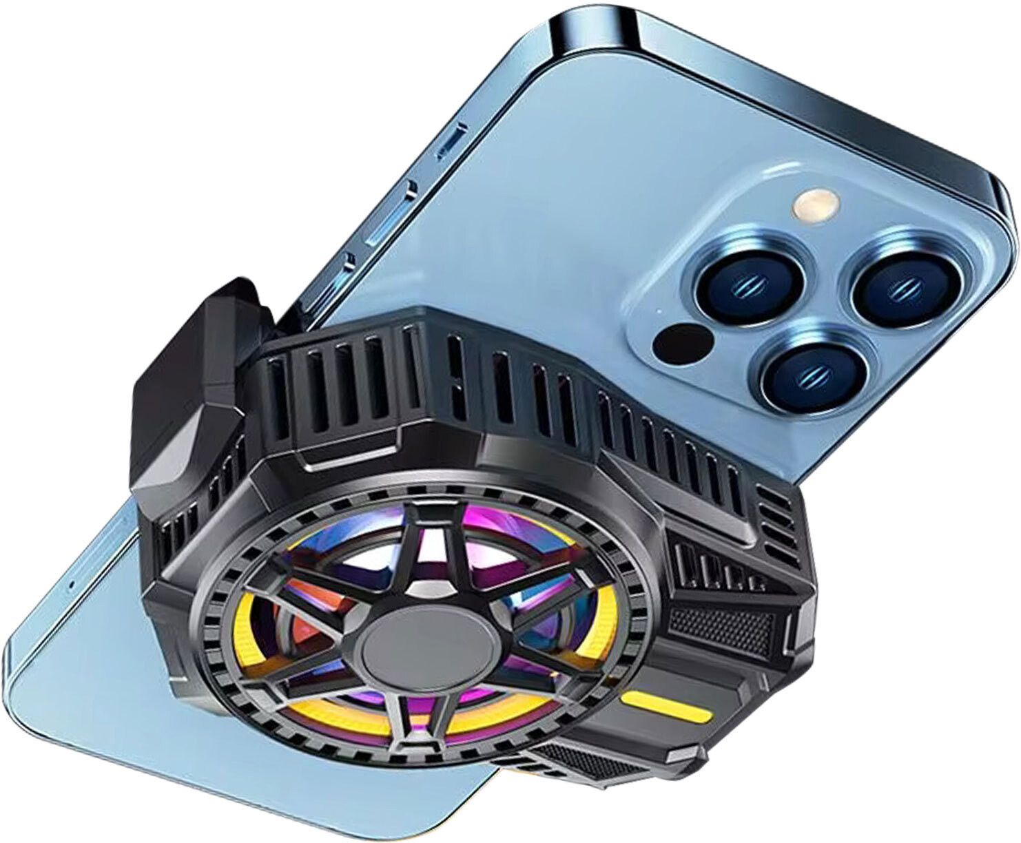 MOOZMOB SL01 Mobile Cooling Gaming Fan for PUBG Freefire Gamers Phone 1 Fan Cooling Pad-image-42