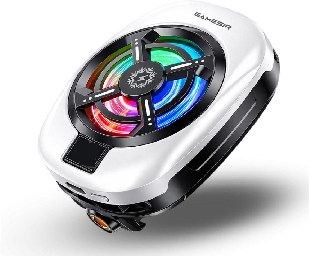 Gameisr TL16 Gaming Mobile Cooling Fan with RGB Light, Clip Phone Cooler 1 Fan Ergonomic Cooling Pad with Adjustable Height-image-32