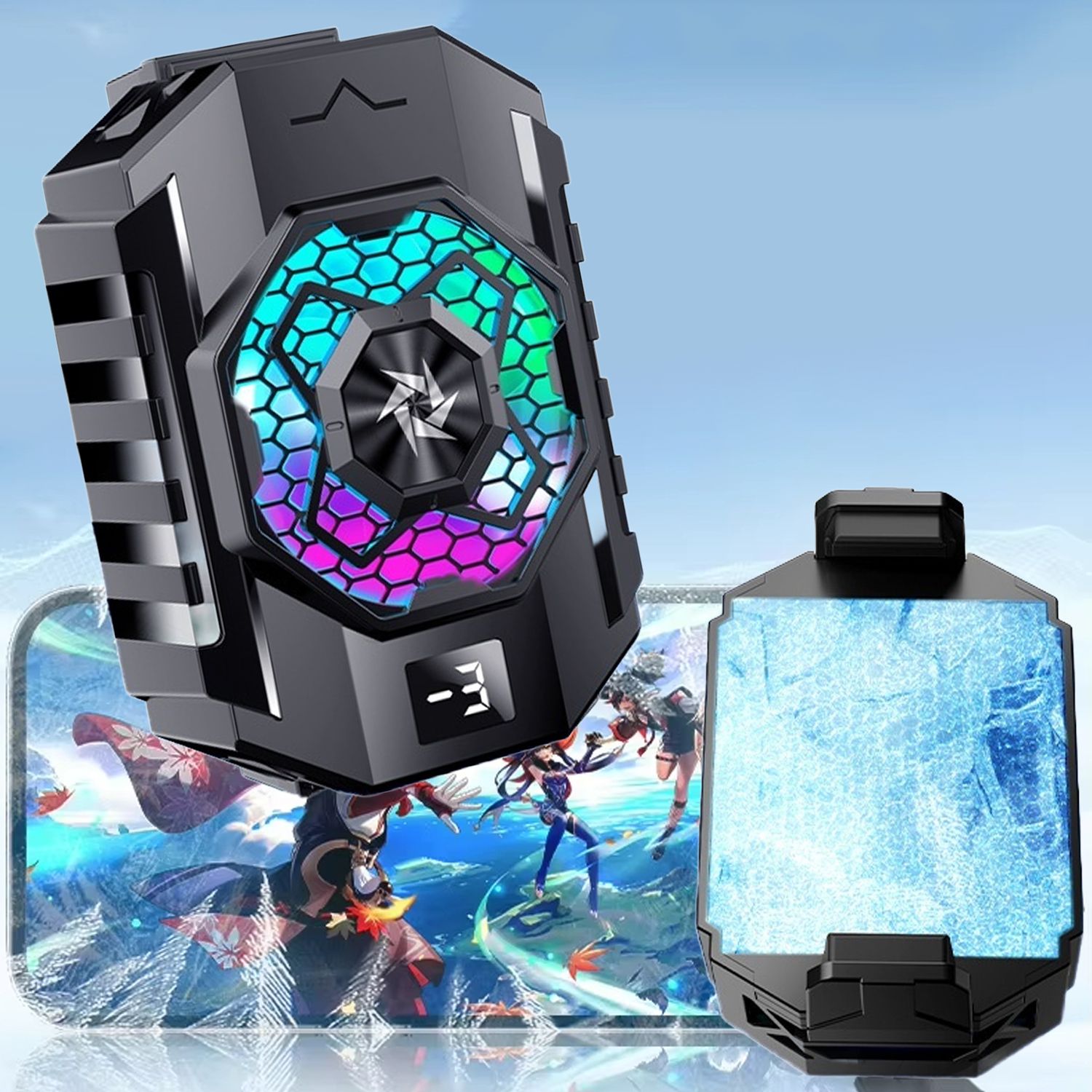 MOBIZAC SL31 Mobile Phone Cooling Fan Mobile Phone Heating Cooling Gadget Cooling Pad