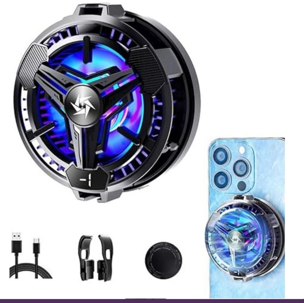 MDPB SL10 Gear Shift Mobile Cooling Fan | Single-Fan Radiator for Gaming Phones@949 1 Fan Ergonomic Cooling Pad with Adjustable Height-image-9
