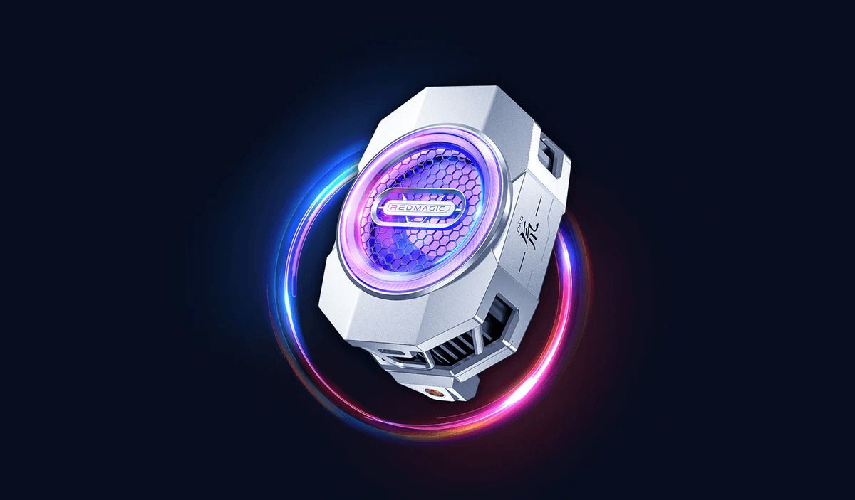 Cubonic Red Magic Cooler 06, 30W App Controlled, Fan Speed/RGB 1 Fan Ergonomic Cooling Pad with Adjustable Height-image-15