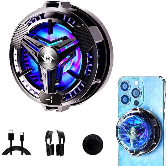 FAVSTORE SL10 Gear Shift Mobile Cooling Fan | Single-Fan Radiator for Gaming Phones 1 Fan Cooling Pad-image-11