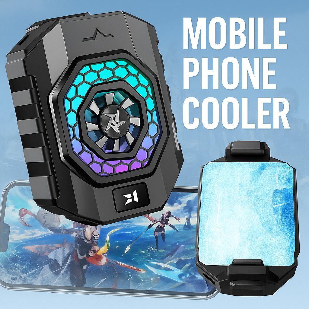 MOOZMOB SL31 Mobile Phone Cooling Gaming Fan Cooler Gadget 1 Fan Cooling Pad-image-16