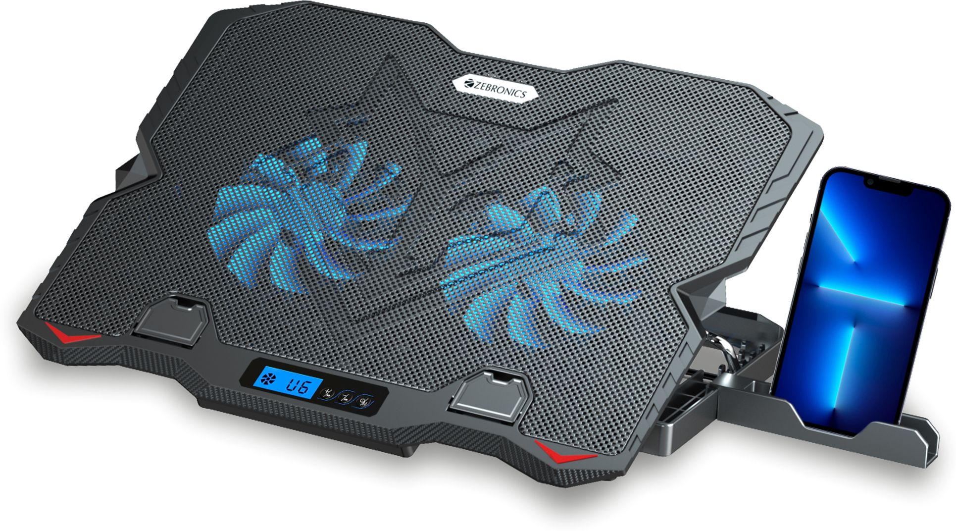 ZEBRONICS Zeb-NC5500D Cooling Pad