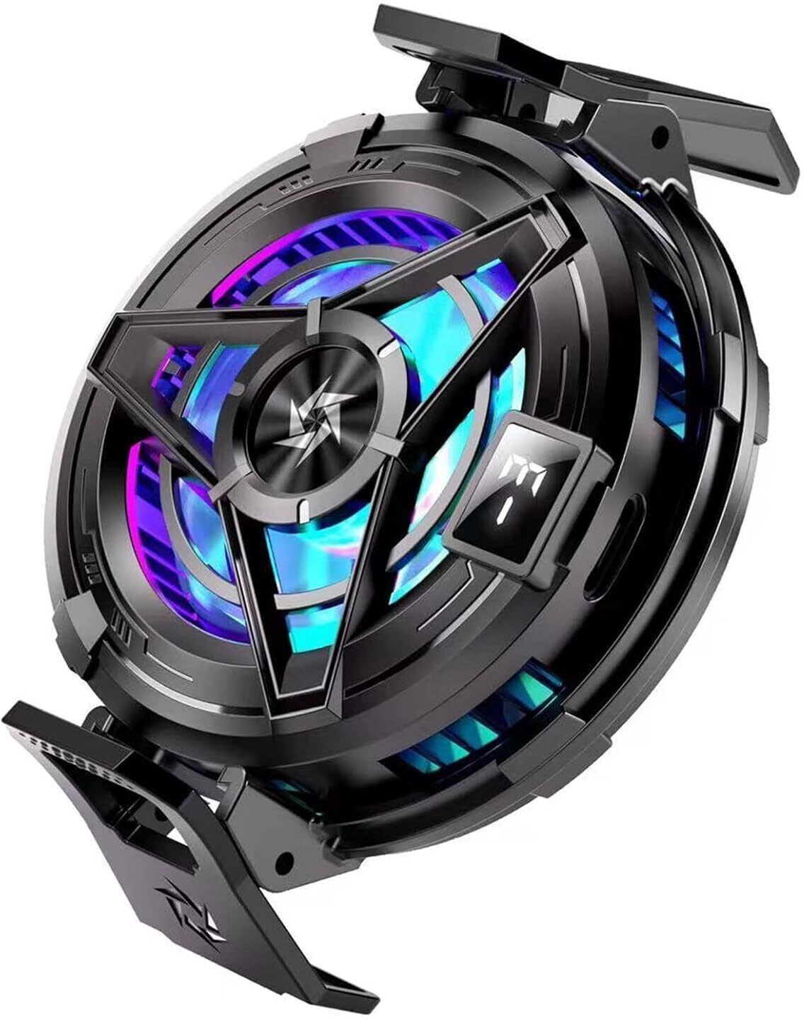 cubonic sl-17 magnetic gaming phone cooler portable semiconductor radiator fan 1 fan cooling pad