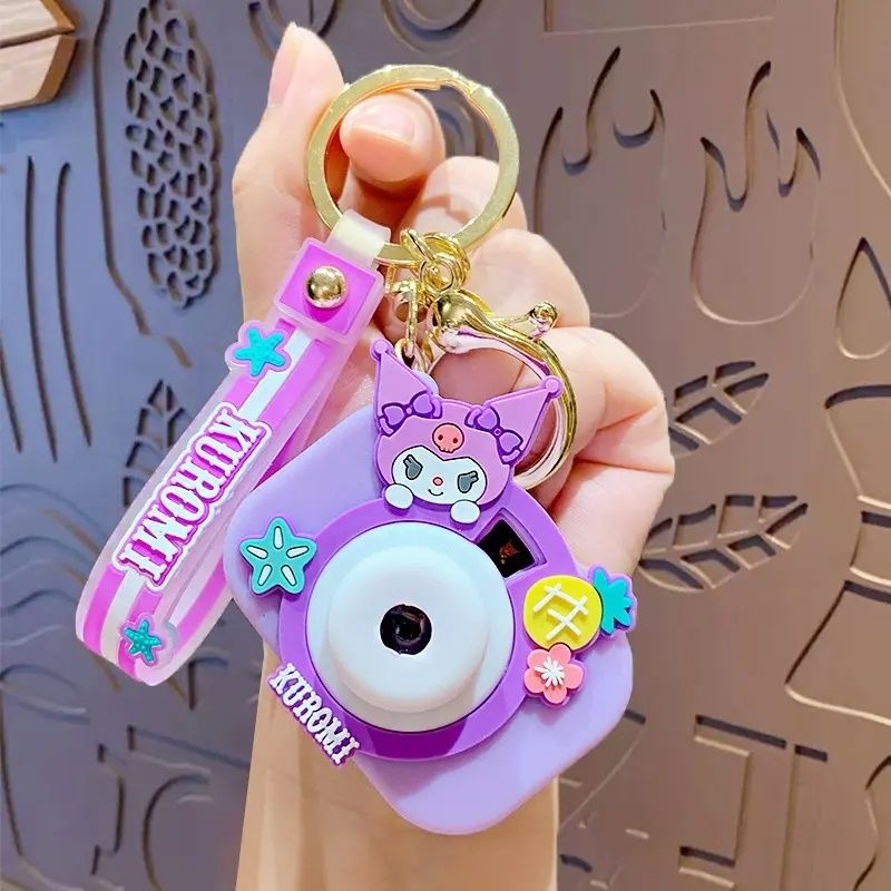 Projection LED Camera with Built-in Projector Kids Alloy Ring/Keychain pack of 1