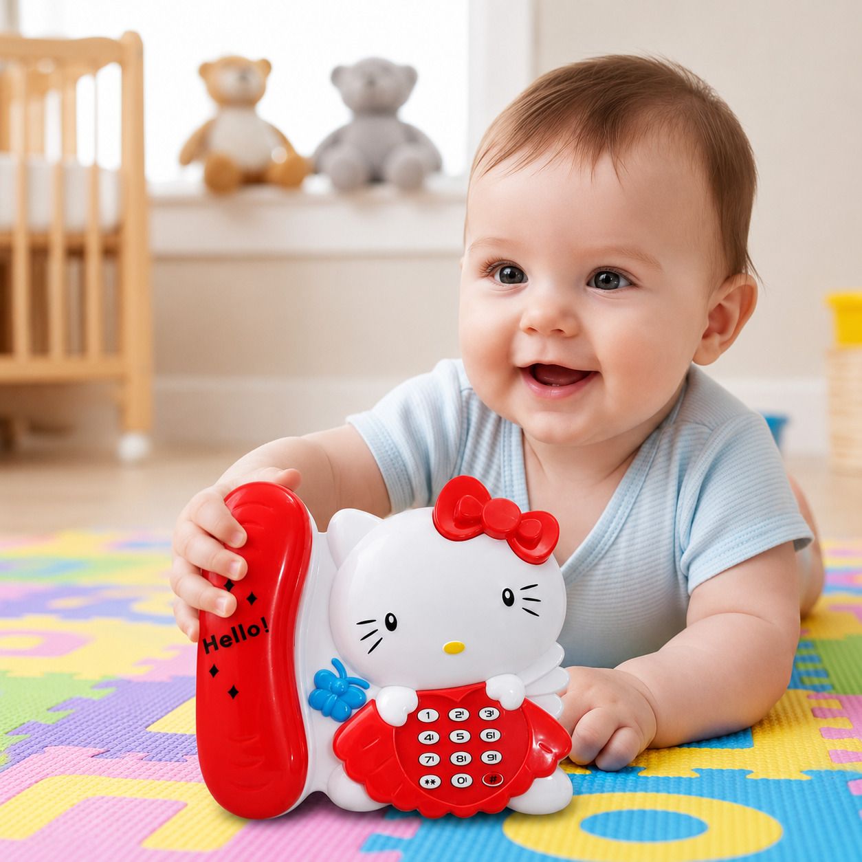 adtoo Hello Musical Mobile Phone Toy for Kids with Sound-picture-35