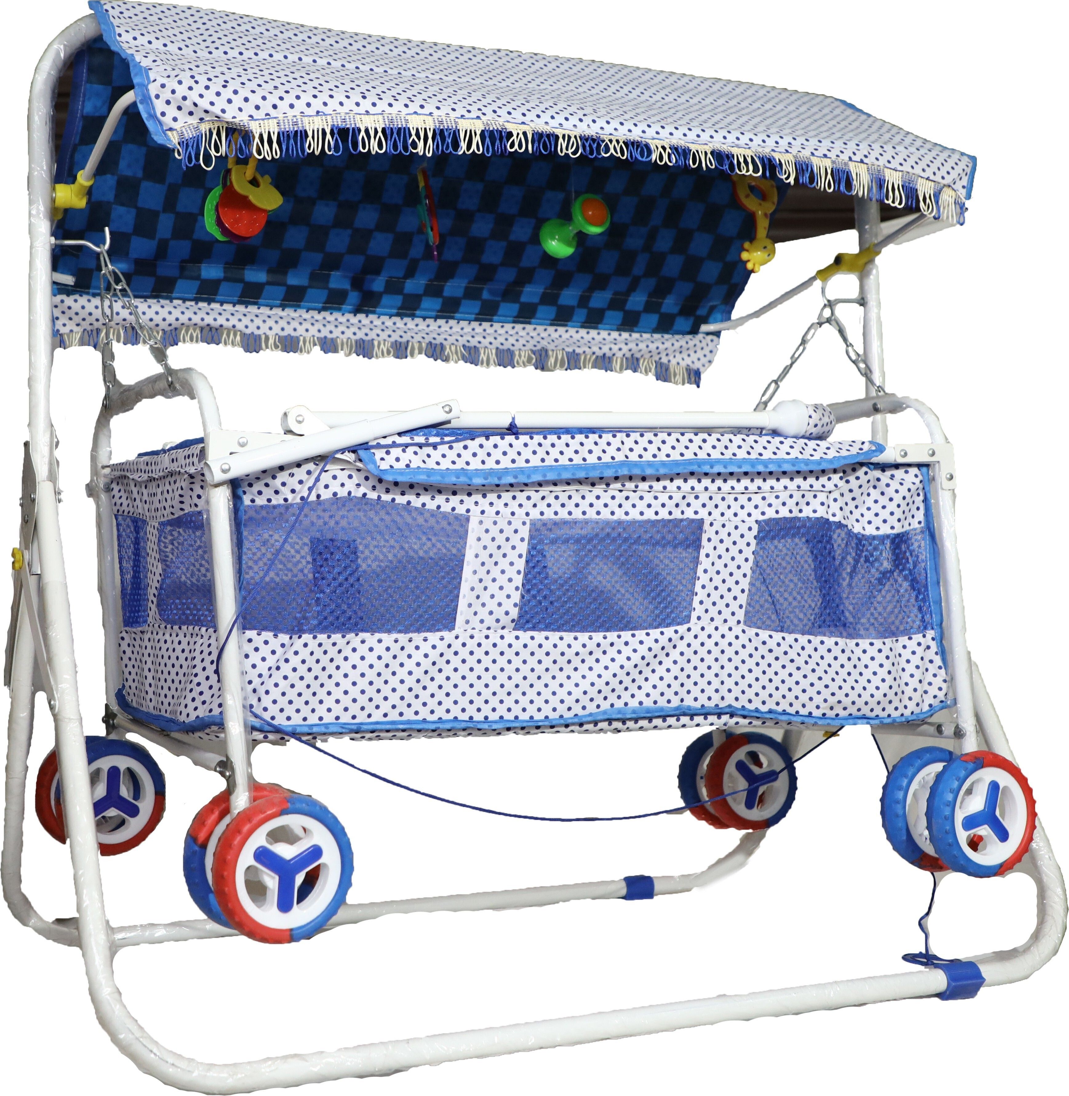 2 in 1 Baby Cradle 7/8 Porter Plated Bassinet