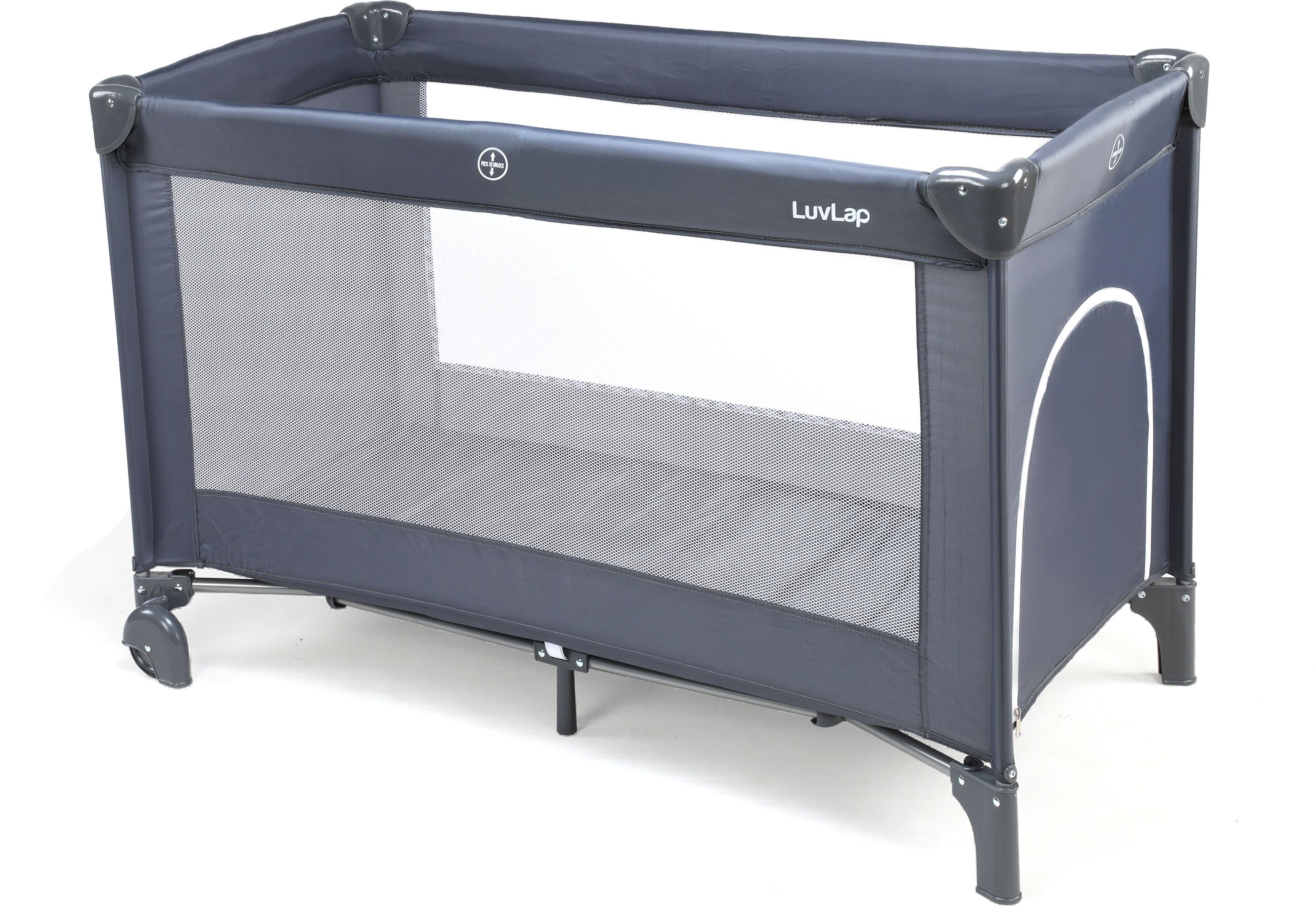 luvlap Sunshine Baby Playpen Playard / Folding Baby Bed Cum Cot / Convertible Crib, Bassinet-picture-37