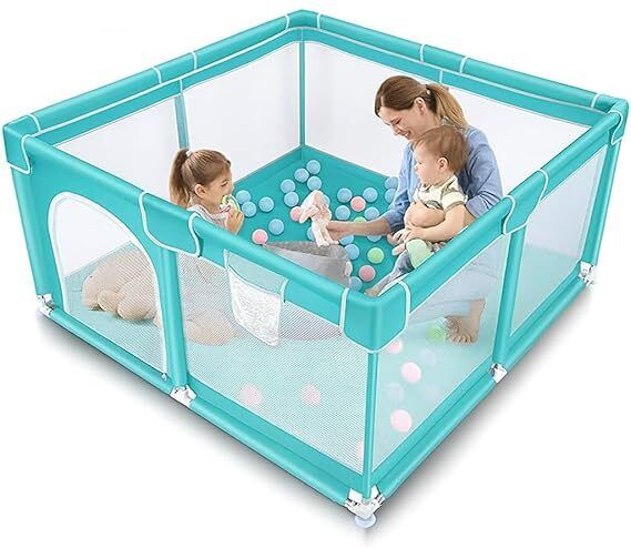 anuvya AN-Baby Playpen with Balls Bassinet-picture-23