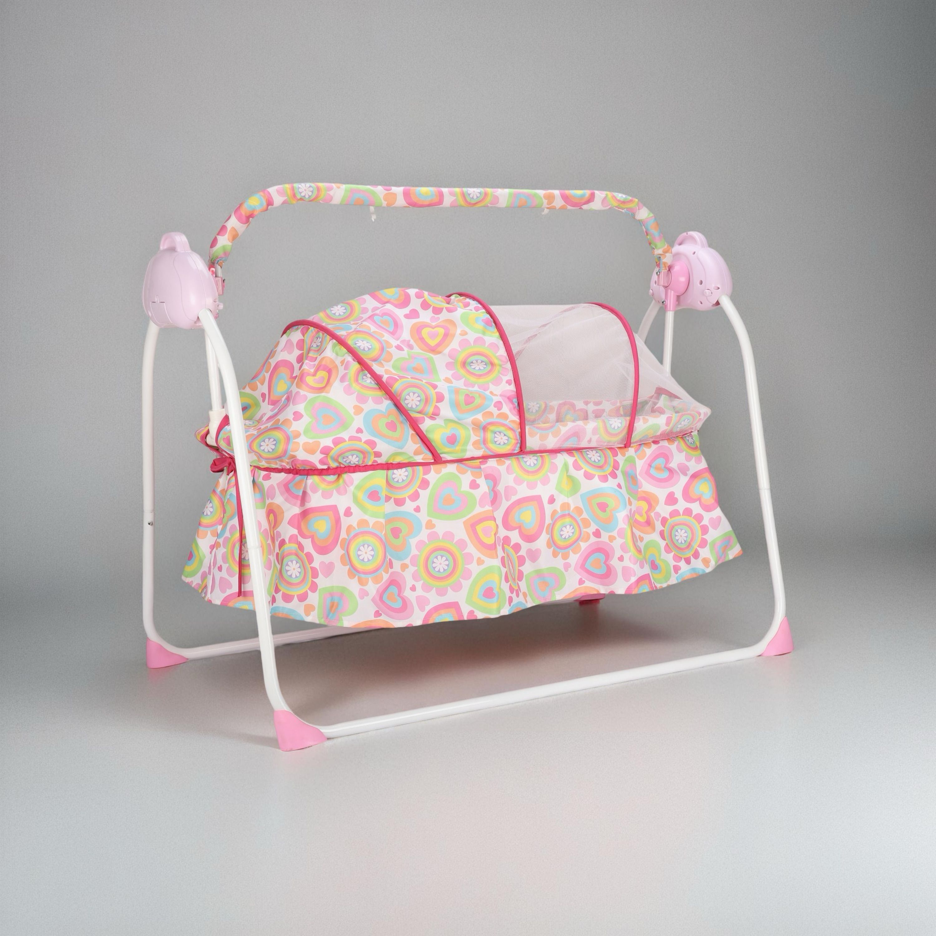 Baby Musical Cradle Auto Swing Cozy Bed Bluetooth Newborns & Infants Bassinet-image-49