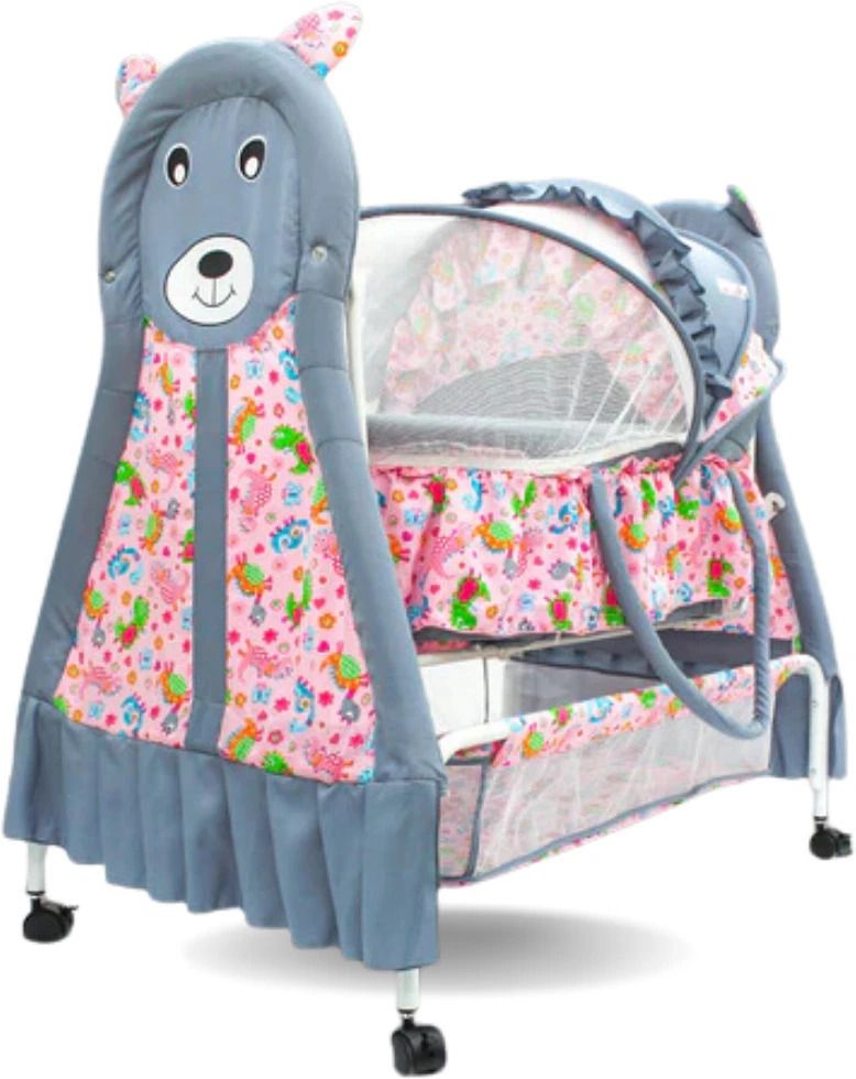 kiddery Hera | Baby Bassinet | Sleep Safely & Comfortably| Mosquito Protection Net Bassinet-picture-20