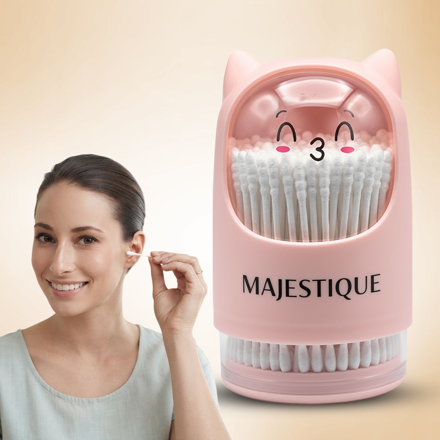 Cotton Ear Buds/Cotton Swabs with Paper Stem 200 Sticks (Pack of 1)-image-18