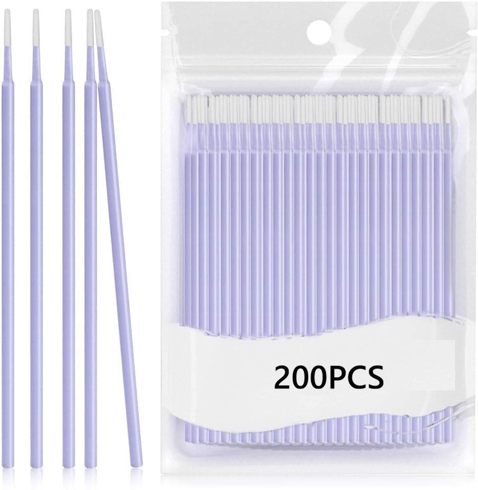 Fine Tip Cotton Swabs for Makeup Removal & Precision Correction-image-1